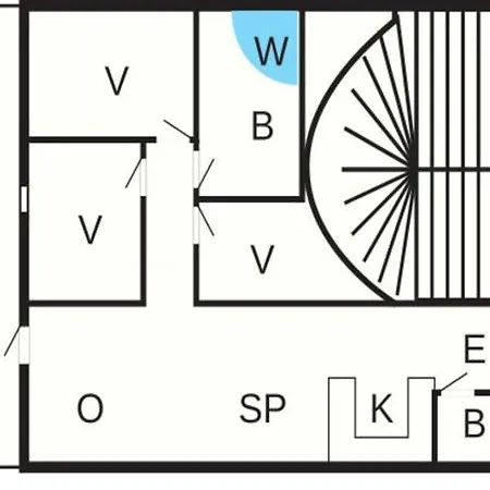 Apartamento 6 Person In *